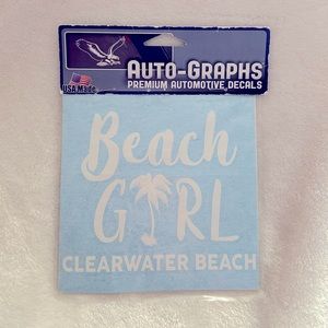“Auto-Graphs” vehicle window decal, New